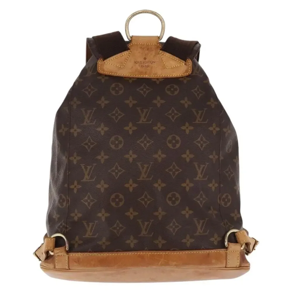 Louis Vuitton Monogram Montsouris GM Backpack Brown